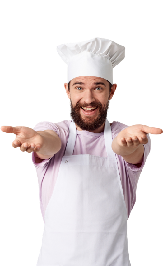 Chef sonriente
